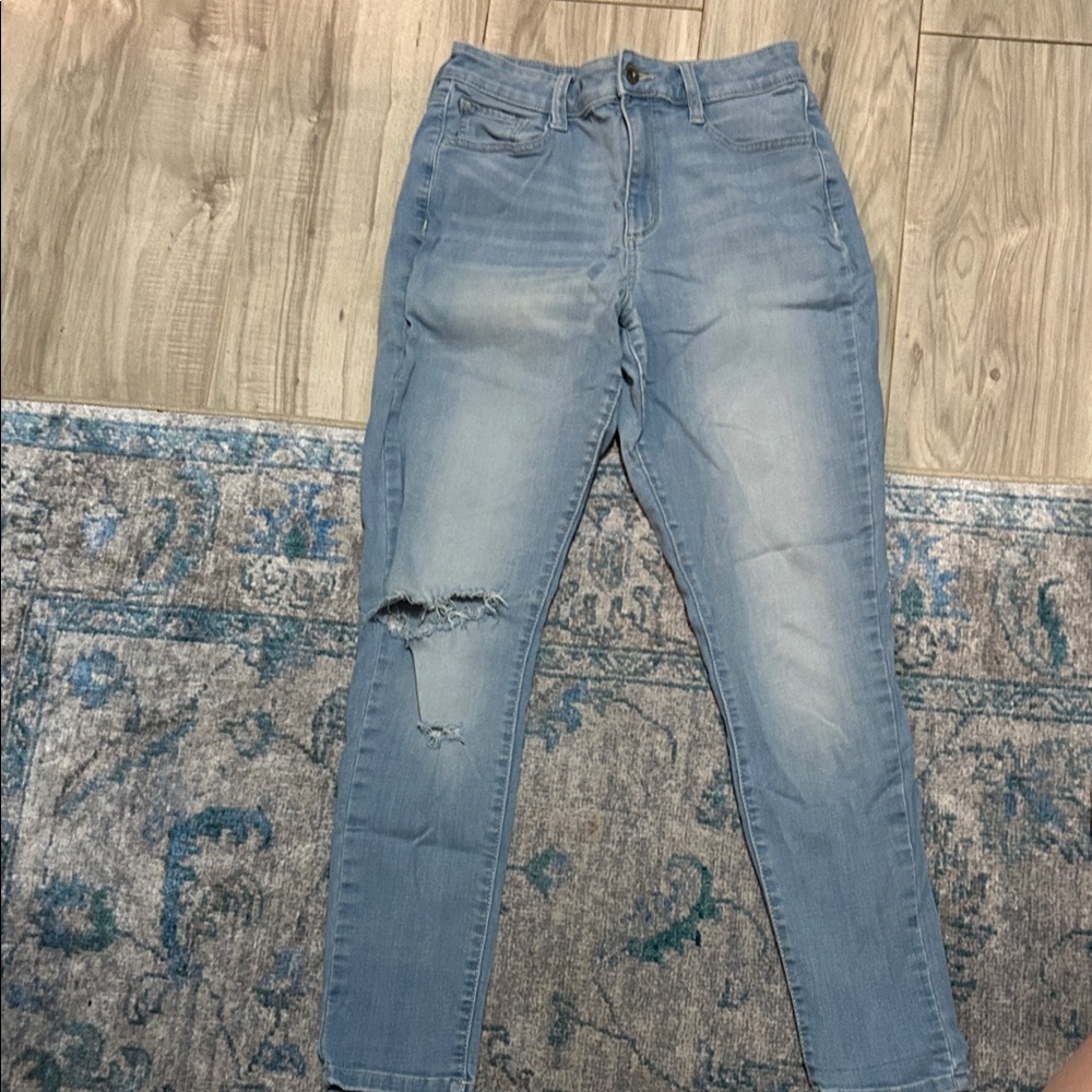 Arizona Jean Company Light Blue Boyfriend Jeans